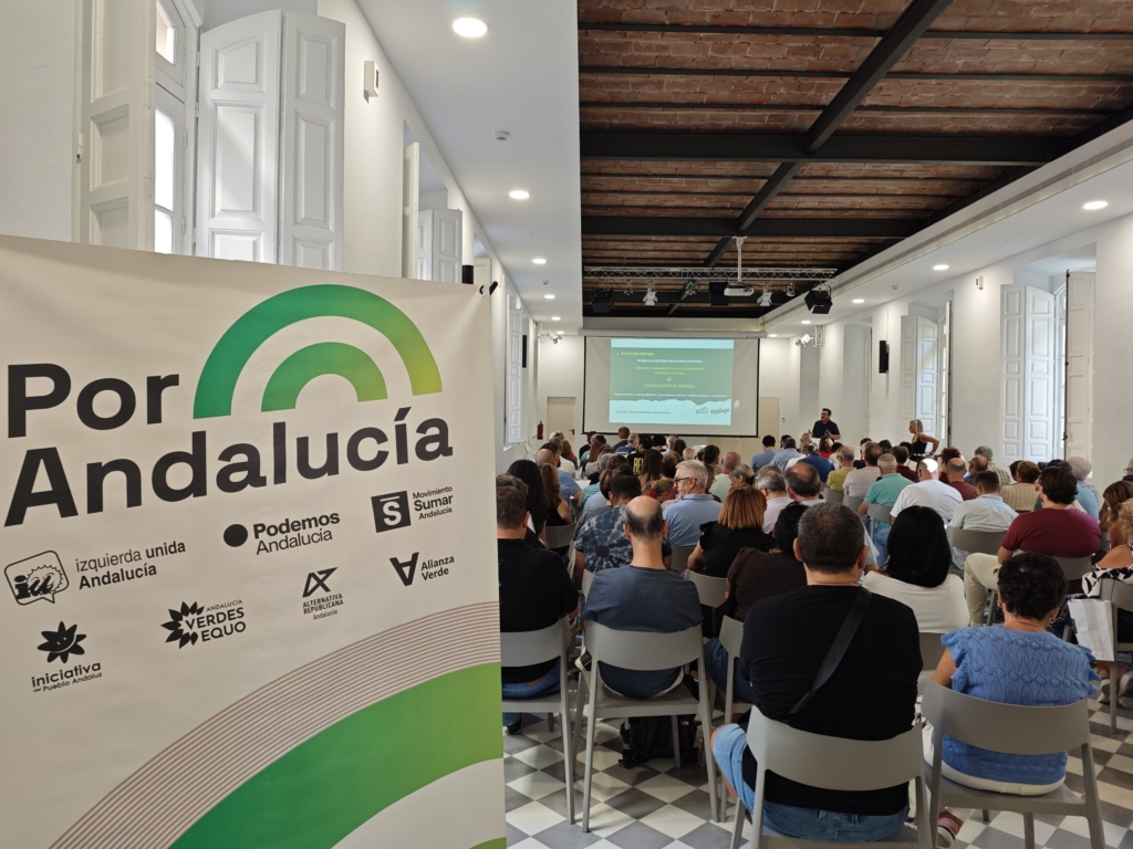Por Andalucía da un paso más en la carrera a las municipales: tendrán candidatos en Navidad