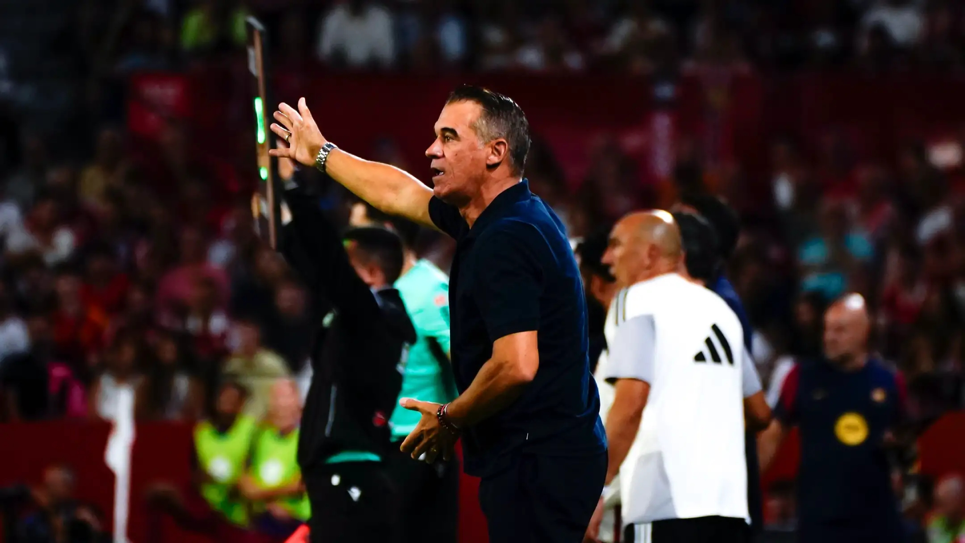 Luis García Plaza: «Hemos sido mejores que el Barça en la primera mitad y no lo hemos aprovechado»