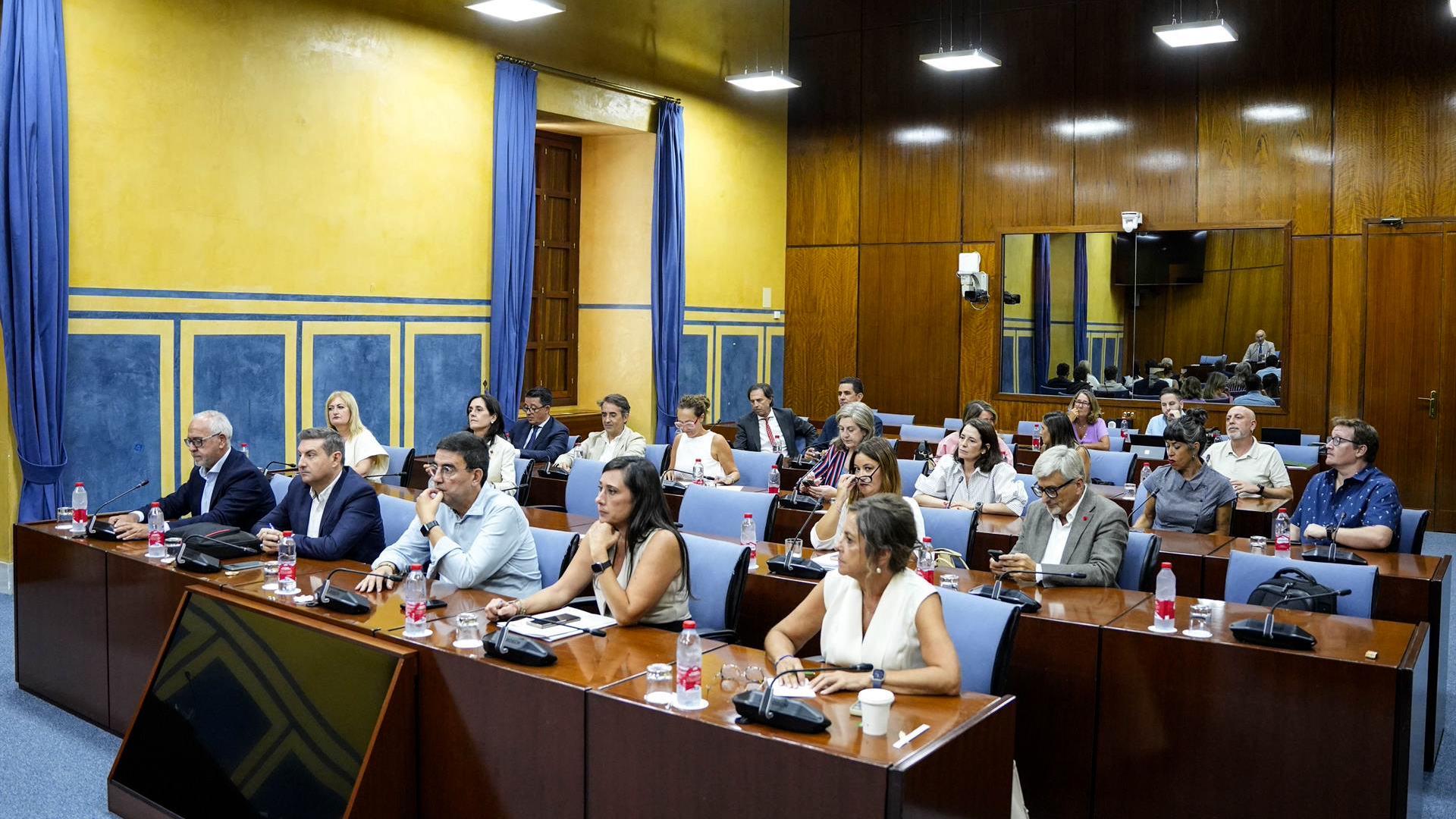 Semana de comparecencias en el Parlamento para el nuevo Gobierno andaluz