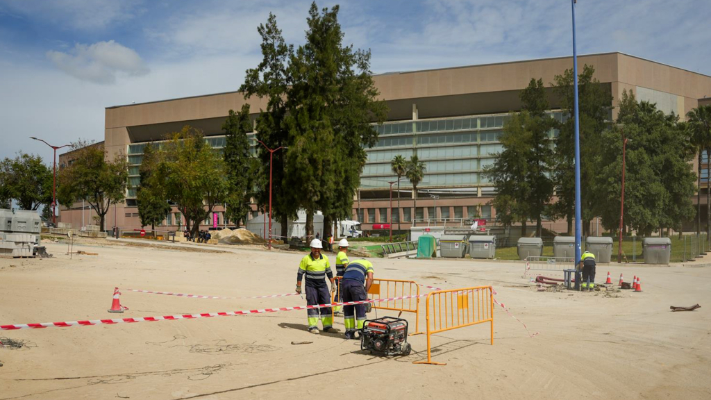 La Junta pone a punto La Cartuja con una inversión de 575.000 euros y dos meses de obras en sus exteriores