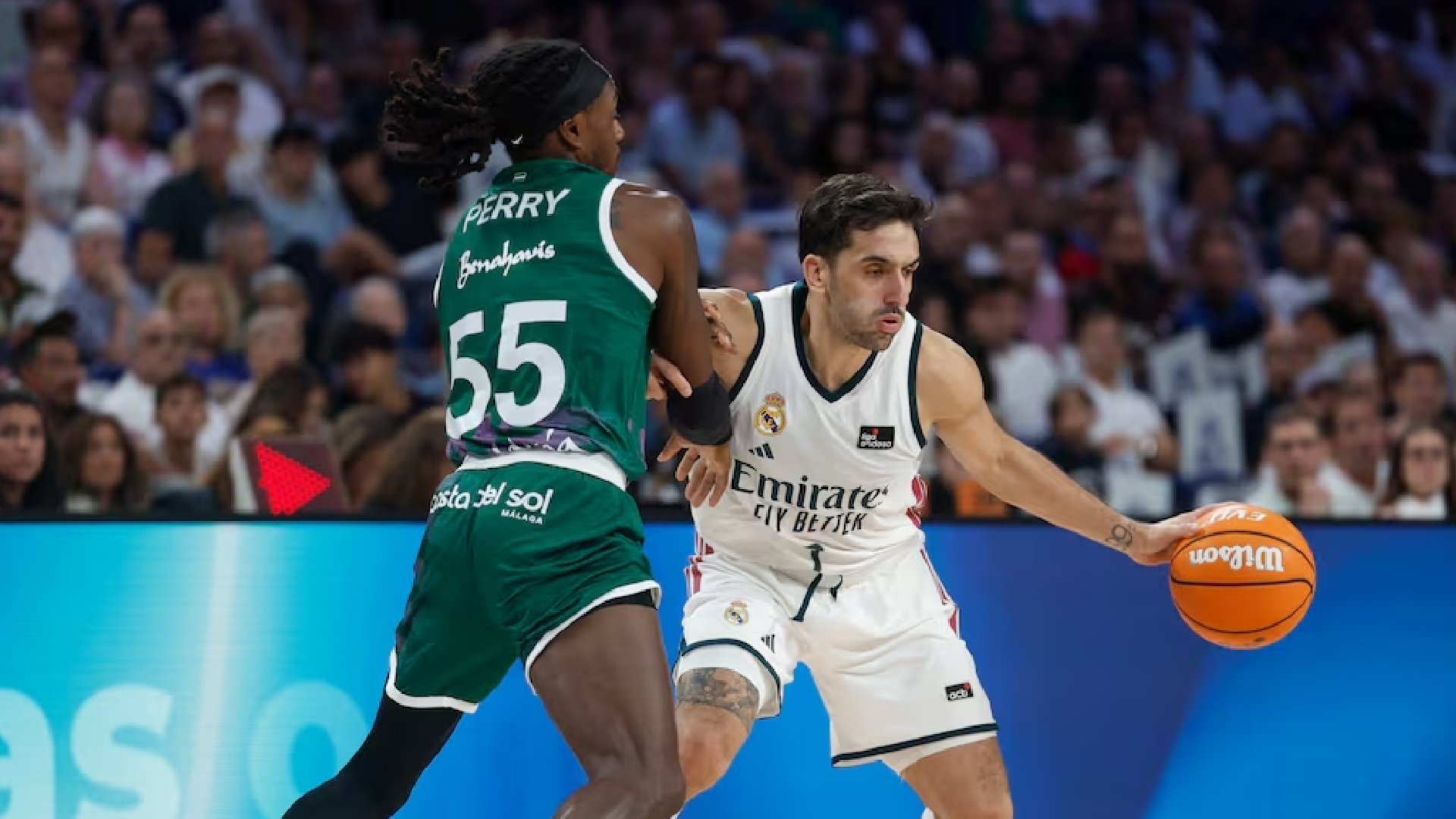 El Unicaja muere en la orilla en el Movistar Arena y cae ante el Real Madrid (89-87)