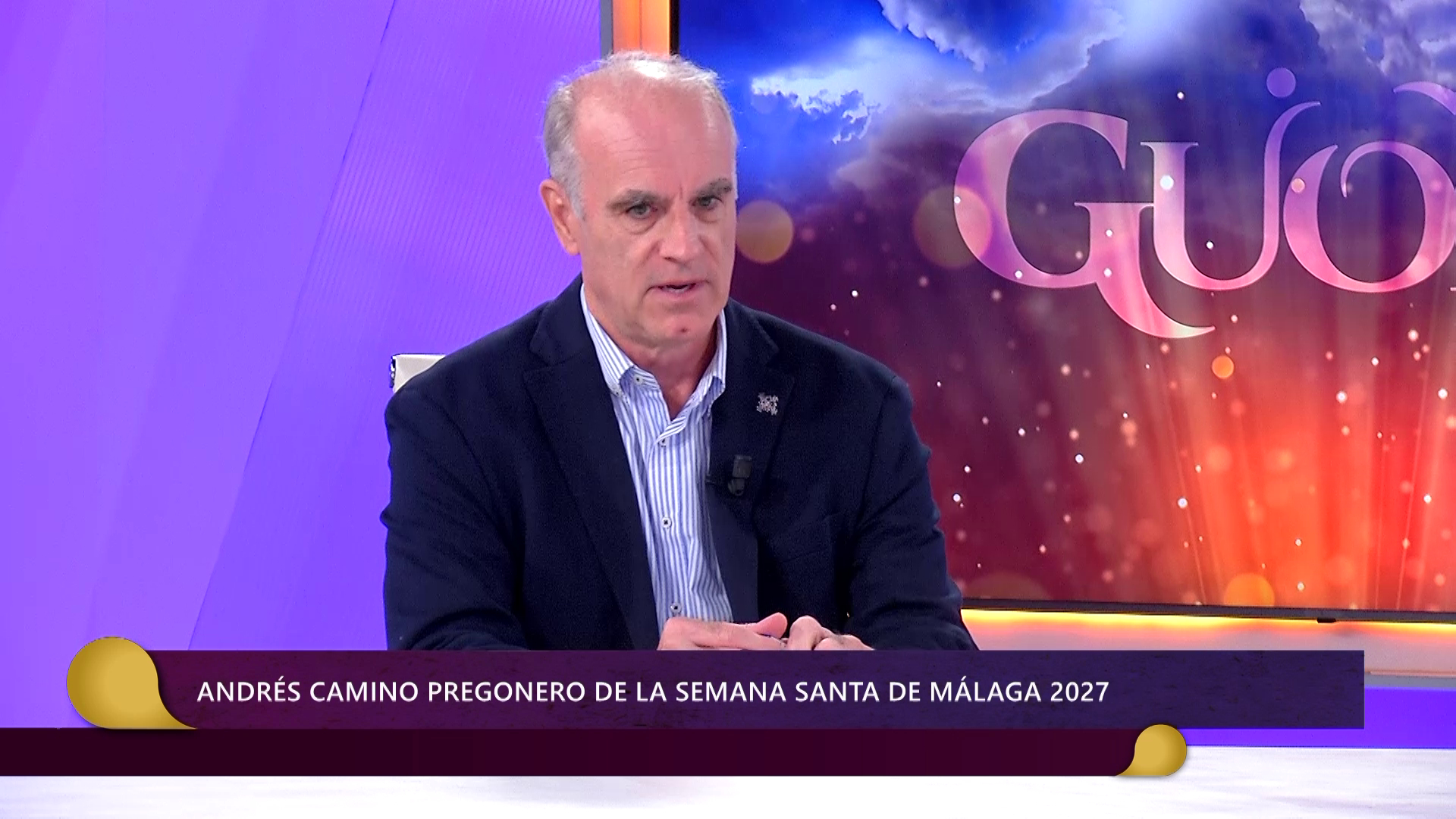 Dos meses y cinco días de secreto: así se enteró Andrés Camino de que sería pregonero en la Semana Santa de Málaga