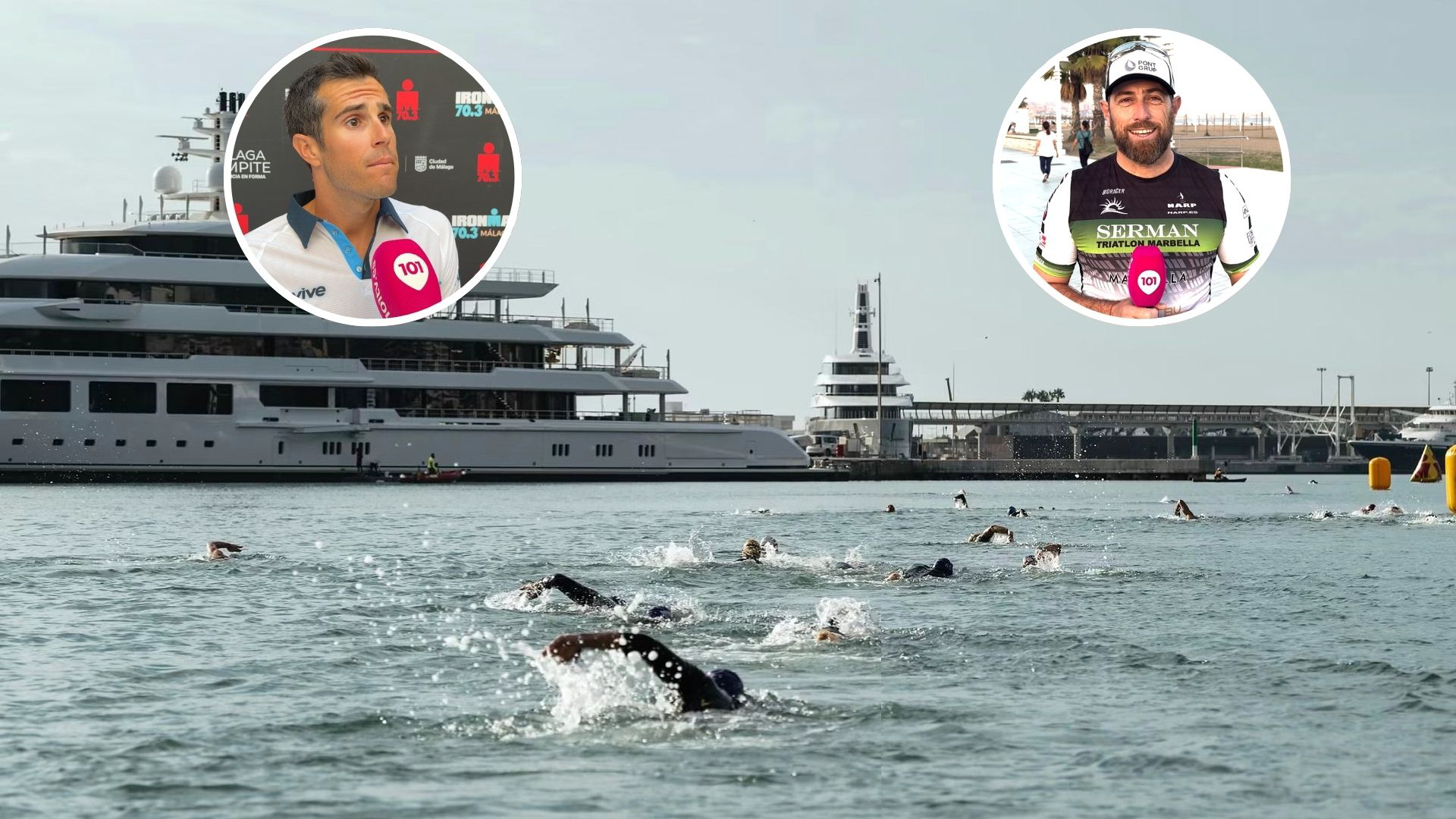 La ilusión de los atletas malagueños con la llegada de IRONMAN 70.3: «Es una pasada»