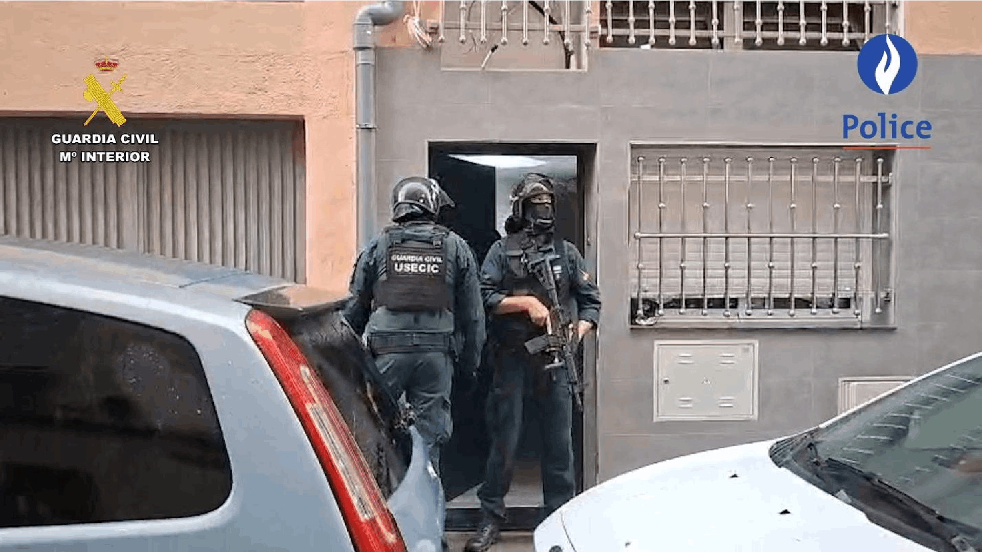 Detenidos en Almería tres sospechosos de asesinar a tiros a un policía en Bélgica