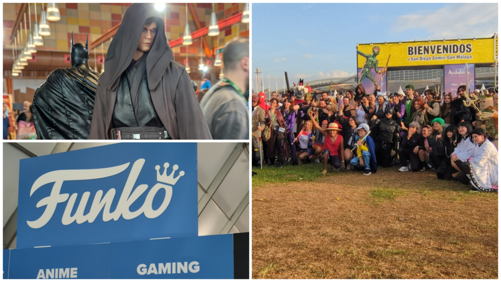 Funkos y One Piece, protagonistas de la segunda jornada de la Comic-Con de Málaga: la firma de Taz Skylar es la gran deseada