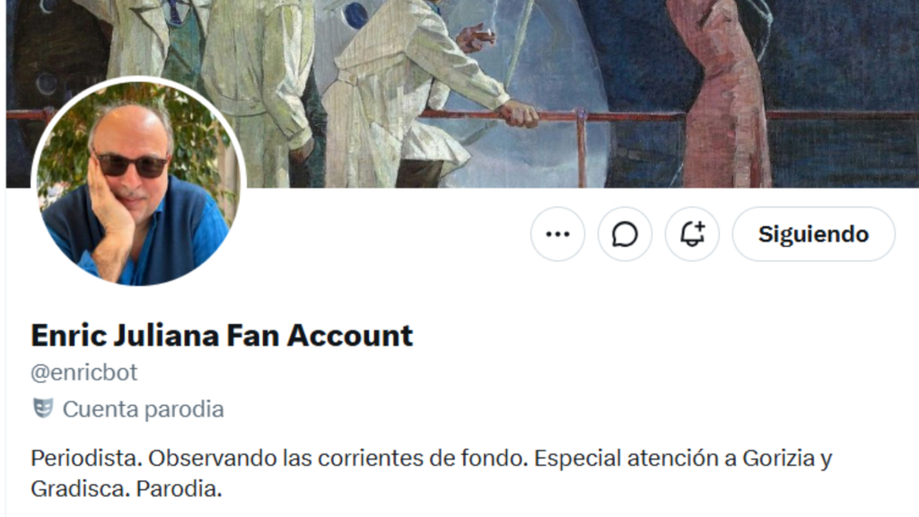 ¿Es Enric Juliana o un bot? La cuenta parodia que explica la amnistía a través del Piamonte y el baloncesto croata