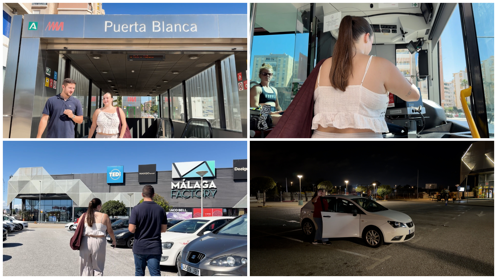 El calvario de una trabajadora del Málaga Nostrum sin coche: «Entre bus y metro, los días buenos tardo una hora en llegar»