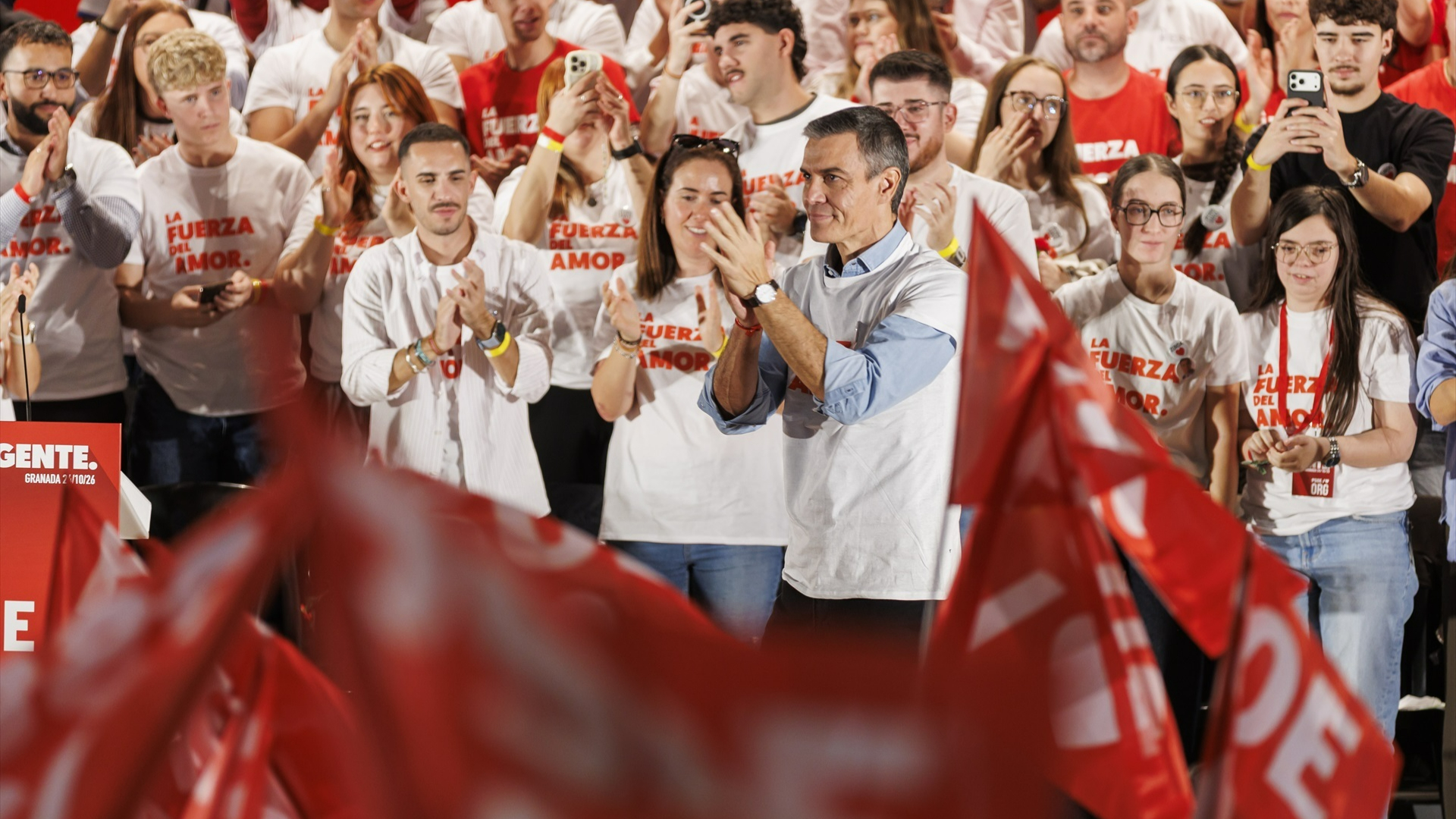 Vuelve a ver el mitin de Pedro Sánchez en Granada