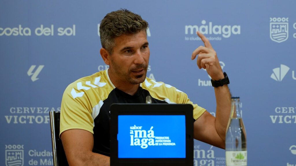 Funes, sobre la falta de gol del Málaga: «Estamos ahí, falta rematarlo»