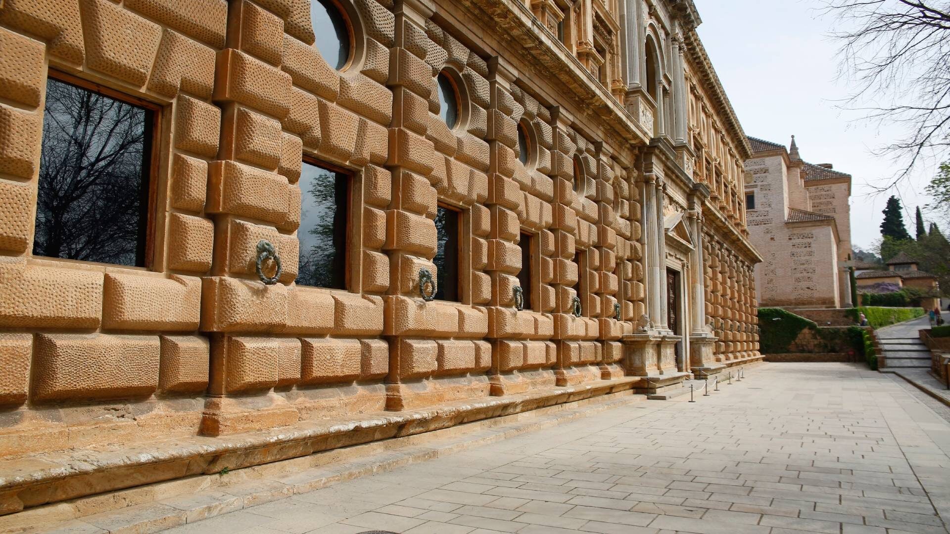 zona palacio carlos v alhambra