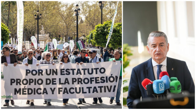 Huelga de médicos en Andalucía