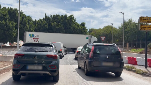 Atascos salida guadalhorce5