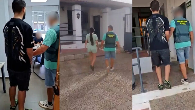 mairena del alcor detenidos robo guardia civil