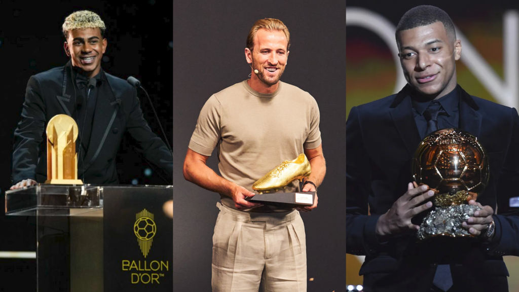 Lamine Yamal, Mbappé o Kane, algunos de los favoritos a ganar este lunes el Balón de Oro