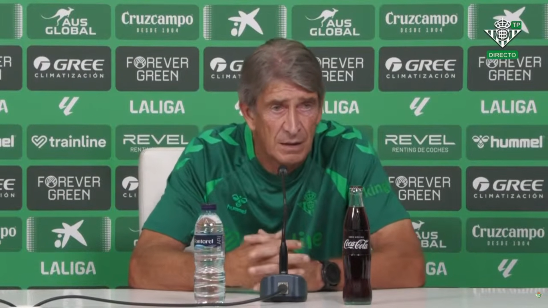 Pellegrini advierte al Barcelona: «También vamos a tener ocasiones»