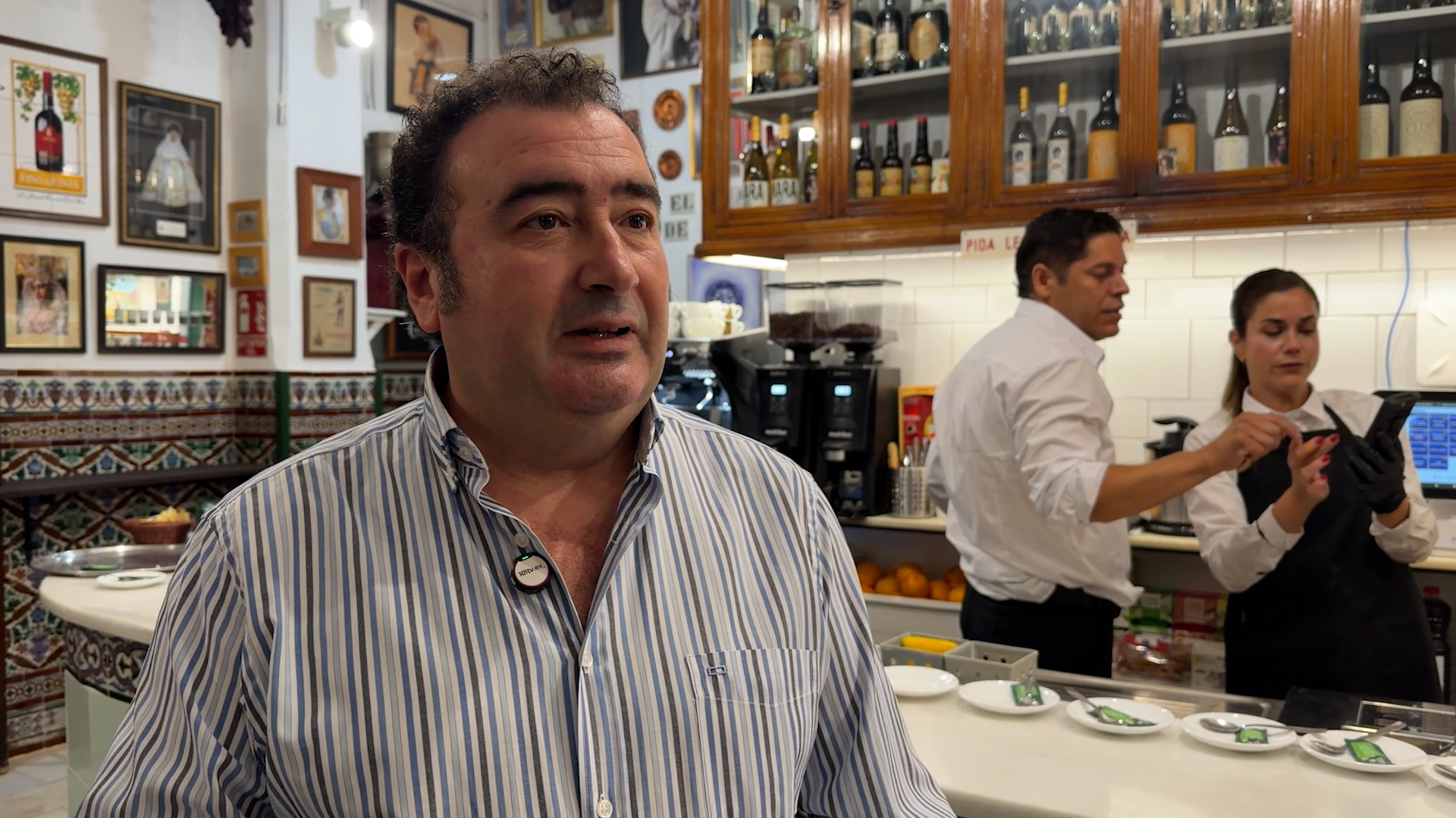 Rafael, el nuevo dueño de El Diamante: «El malagueño merece seguir teniendo sitios clásicos para tomarse un buen desayuno»