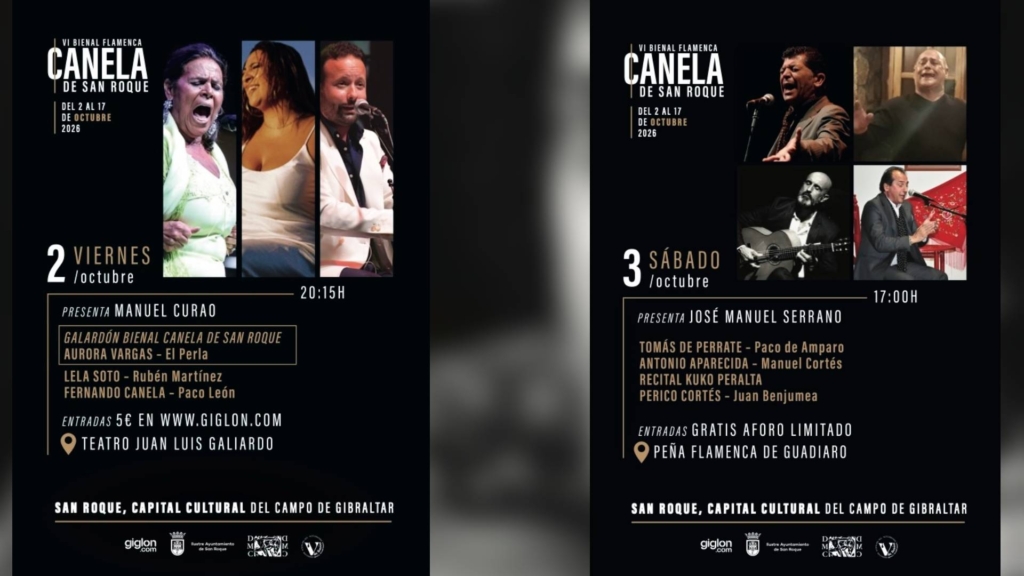 Un arranque de arte: la Bienal de San Roque enciende el duende flamenco honrando la figura de Canela