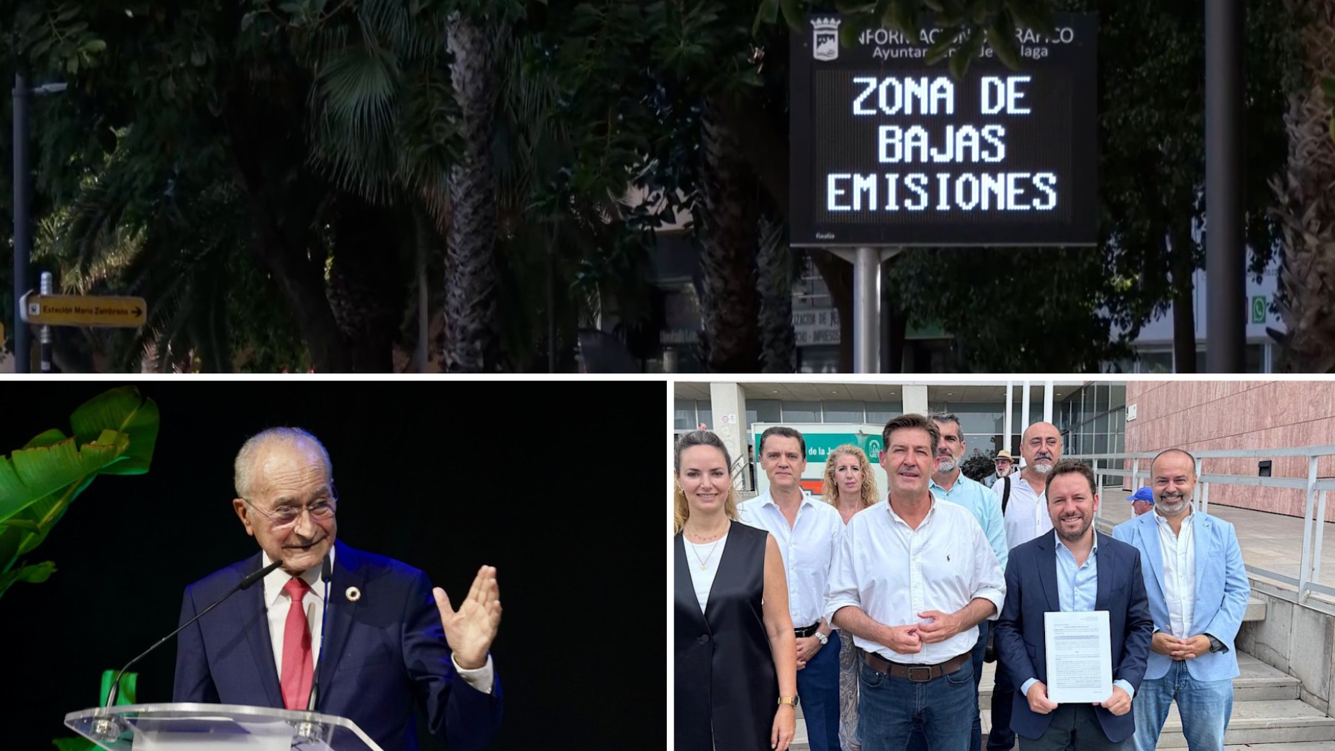 49.000 sanciones, más de un millón en multas y un limbo legal: los números de un primer año fallido de Zona de Bajas Emisiones en Málaga