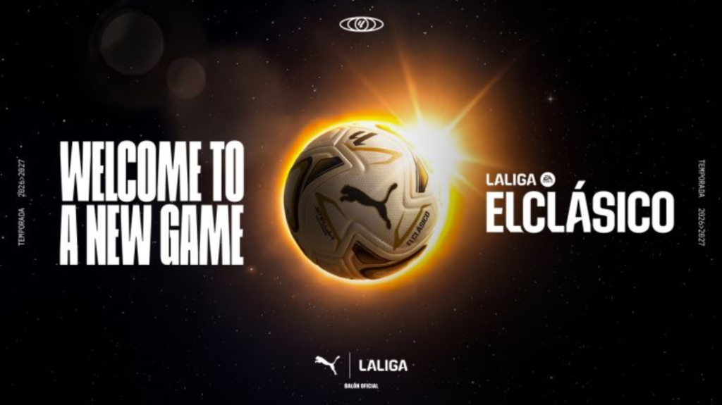 El Clásico estrenará balón propio el 25 de octubre: así es la edición especial que Puma ha diseñado para el Barça-Madrid