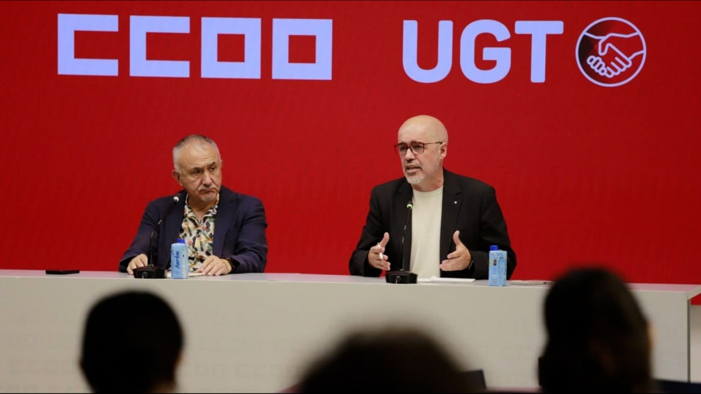 Los sindicatos de CCOO y UGT acuerdan convocar la primera huelga general 14 años después
