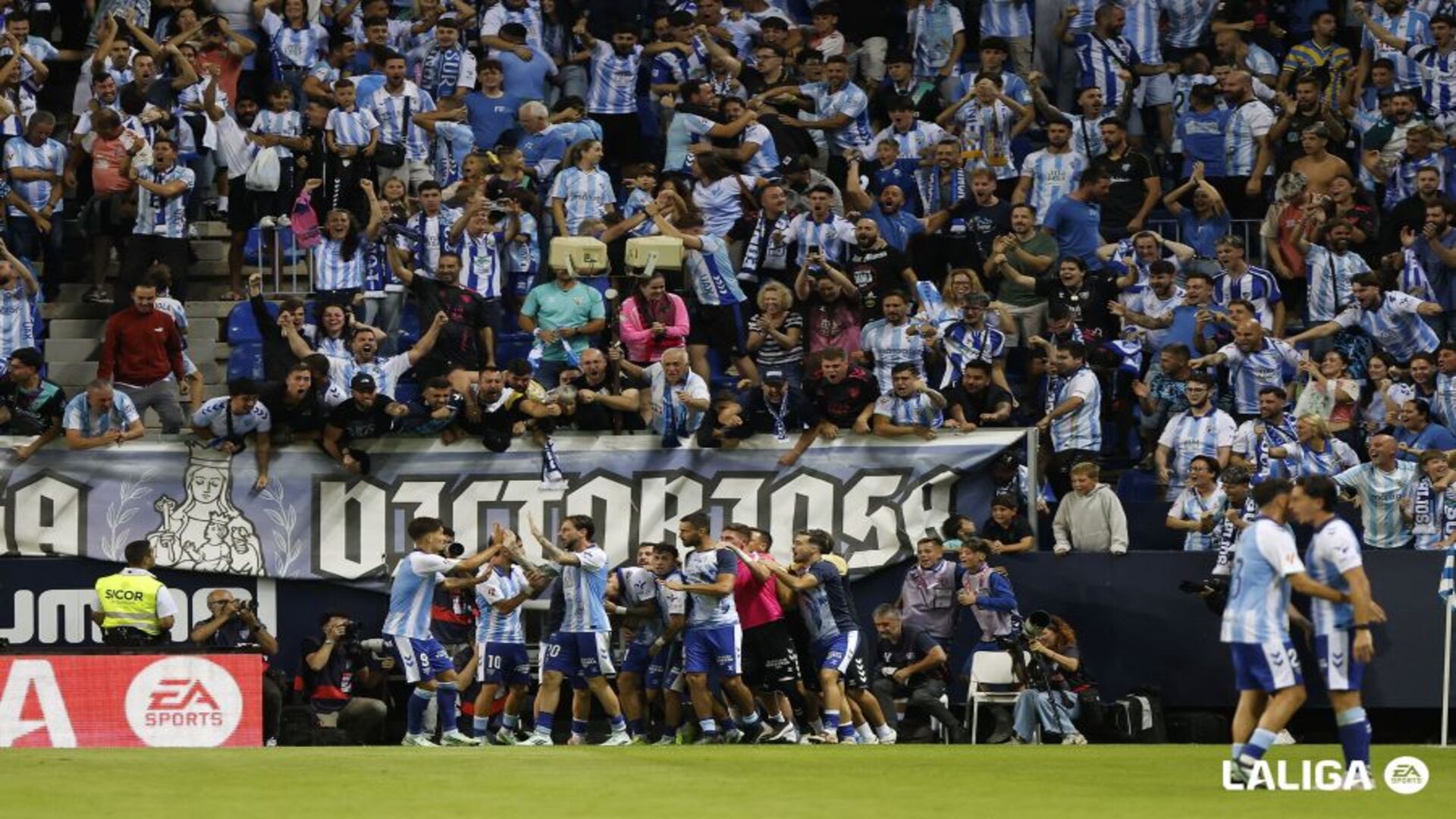 La Rosaleda vuelve a cosechar la peor asistencia de la temporada