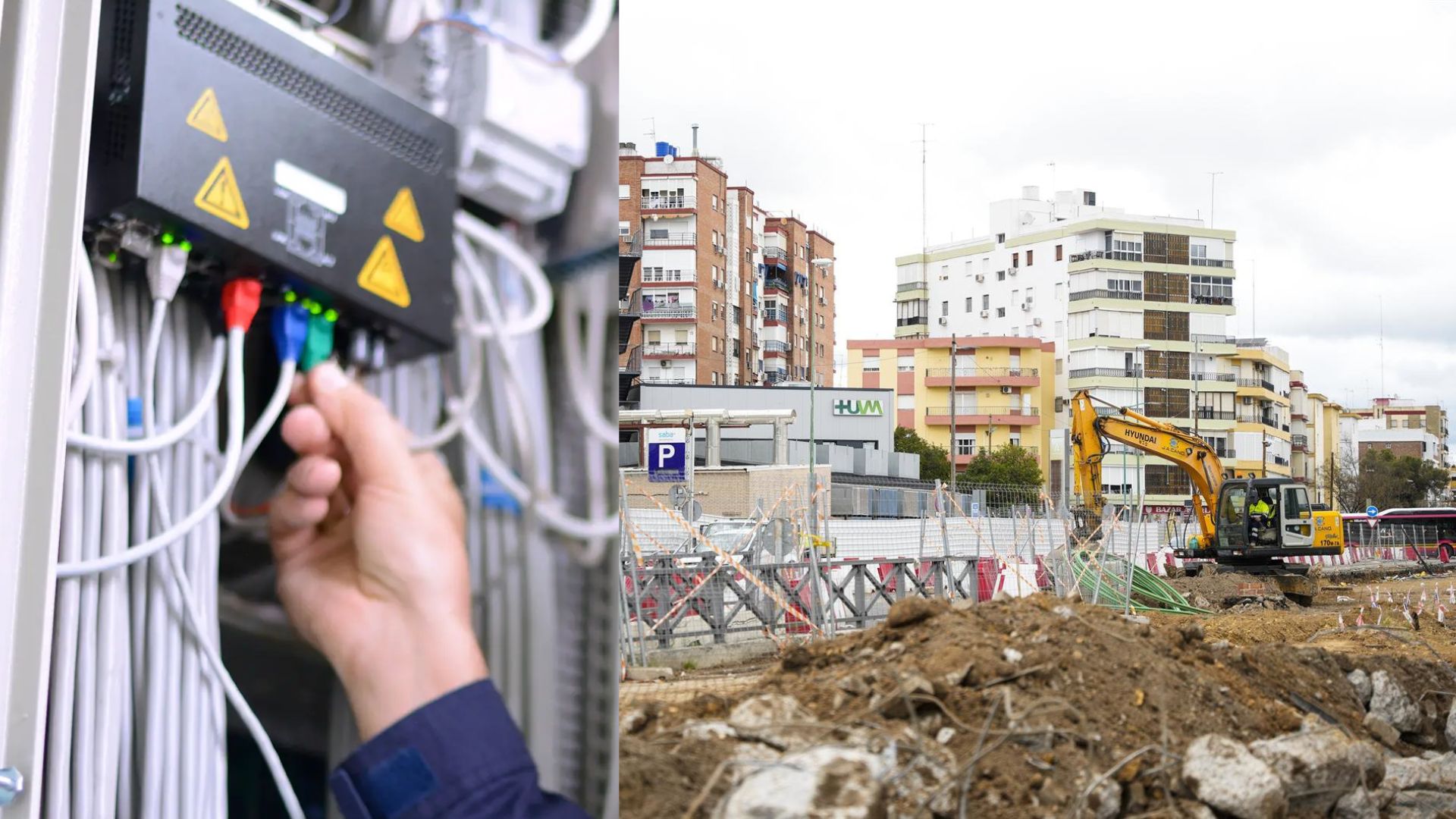 Cómo reclamar por el corte de Internet en Sevilla: qué pueden recuperar vecinos y comerciantes afectados por las obras de la Línea 3 del Metro