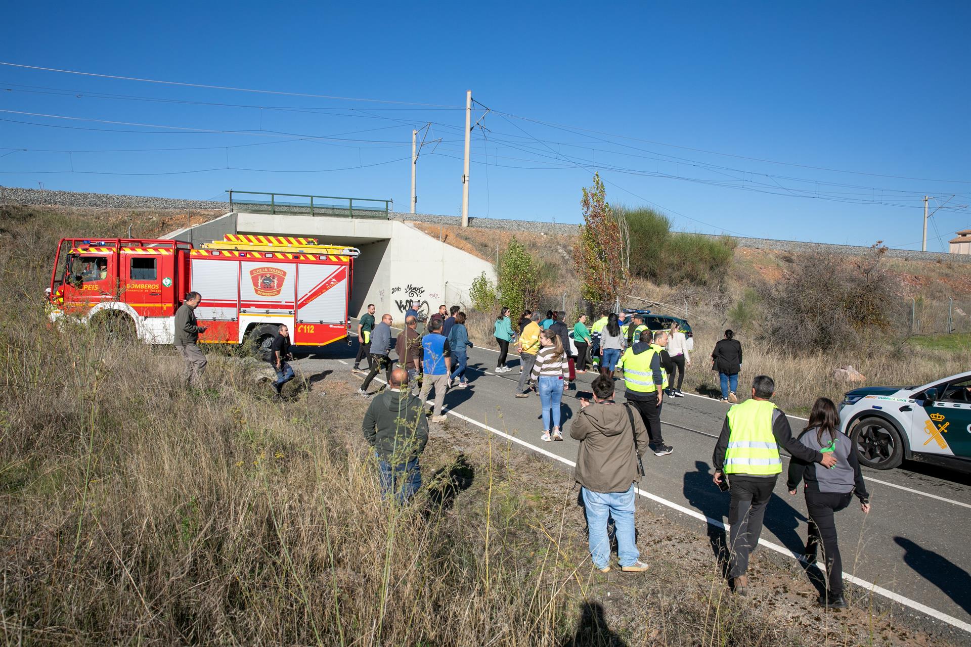 Esta es la información oficial para los familiares de los afectados por el accidente ferroviario de Toledo