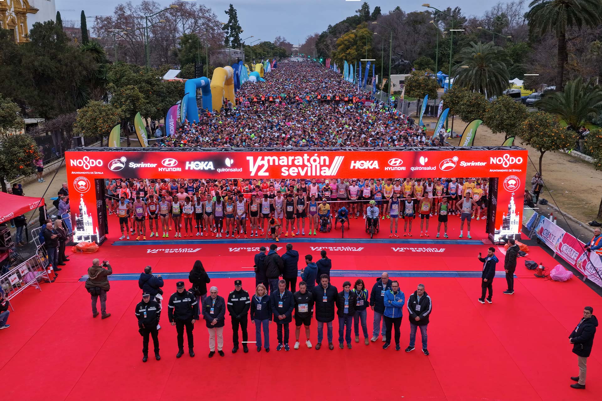 La Media Maratón de Sevilla ofrece a los corredores trasladar su dorsal hasta 2029