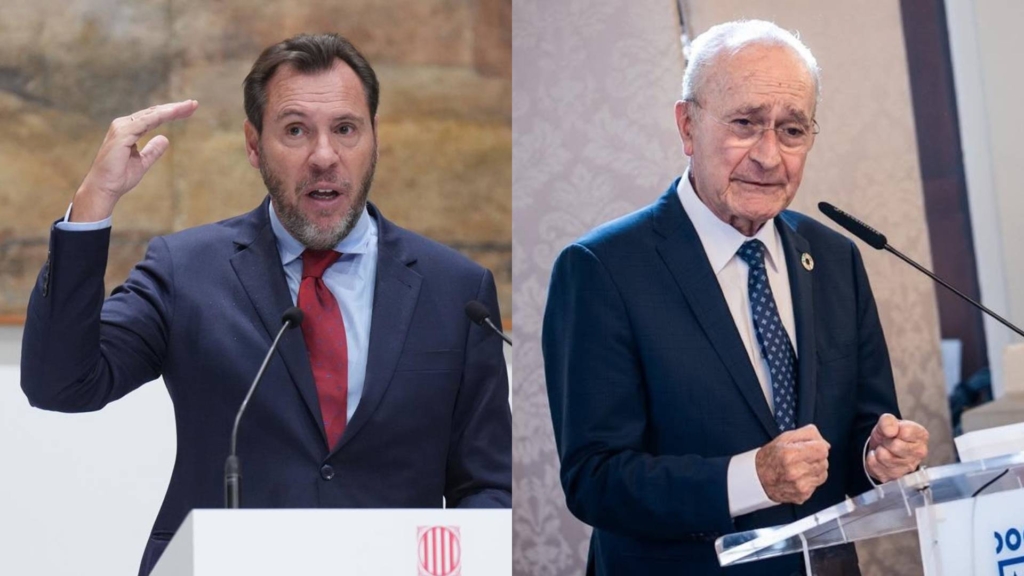 El PP lleva al pleno de Málaga la reprobación de Óscar Puente por su broma sobre Renfe