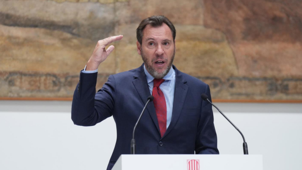 Óscar Puente estudia cerrar dos años la línea de alta velocidad entre Madrid y Barcelona por obras
