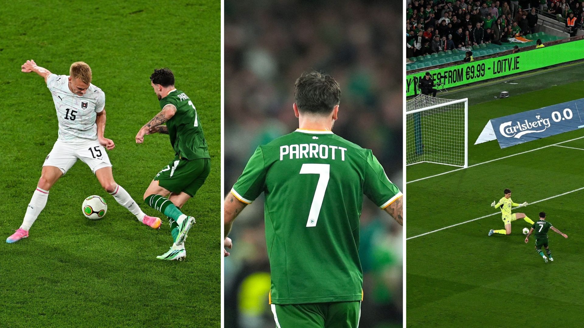 Se desata la ‘Parrottmanía’ en todo el mundo: doblete y ‘jugada a lo Nazario’ con Irlanda