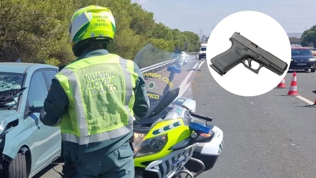 En libertad el conductor detenido con 33 pistolas Glock 19 en Granada