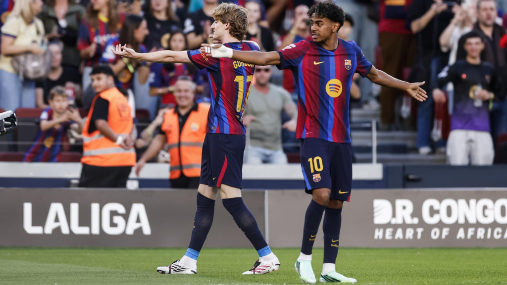 El Barça regresa igual que se marchó al parón y arrolla al Getafe (3-0)