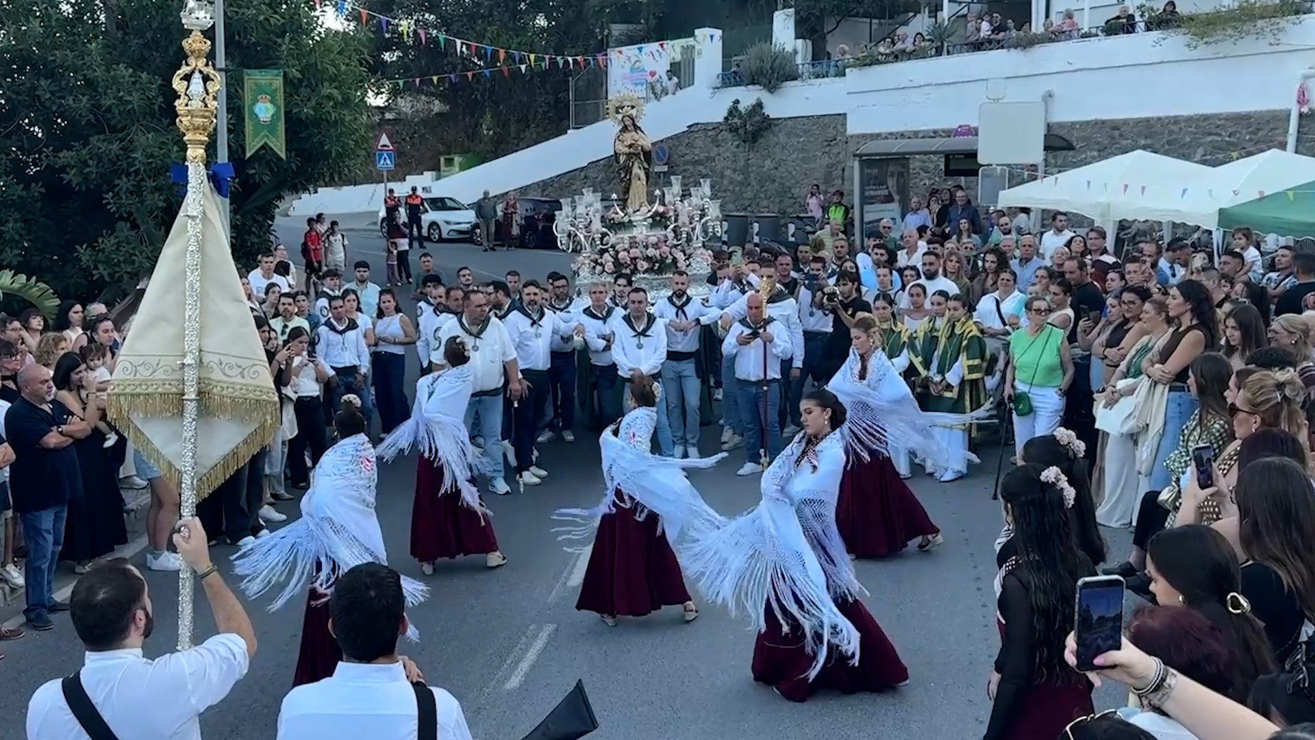 La Virgen Madre de Torrecuevas pone el broche de oro a las Fiestas de la Chirimoya
