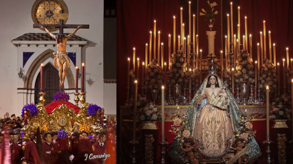 Dos procesiones marcan el sábado cofrade en Málaga con 101TV como testigo