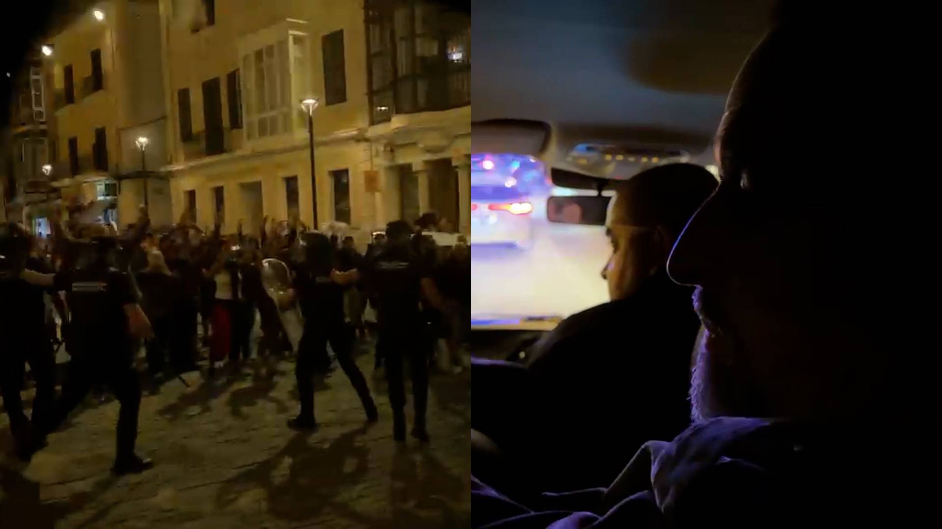 Las protestas acompañan a Abascal en la precampaña: Vox denuncia «intentos de boicot» continuados
