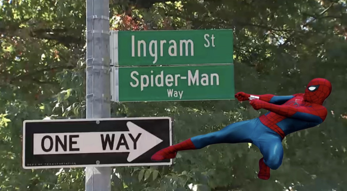 Spider-Man ya tiene calle propia en Nueva York: de trepar edificios a tener dirección postal