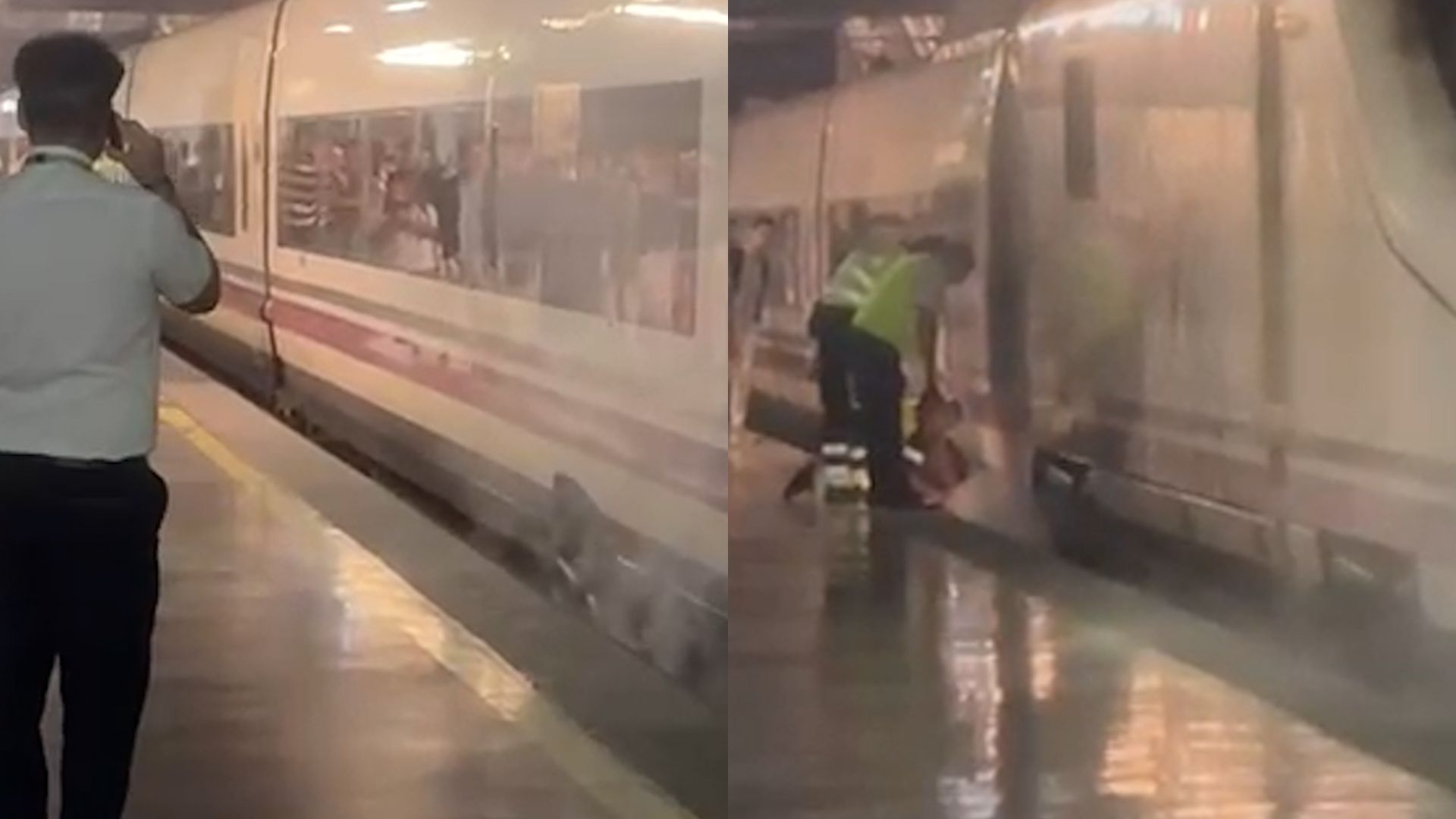 Una avería obliga a detener y desalojar a los pasajeros del tren Madrid-Andalucía
