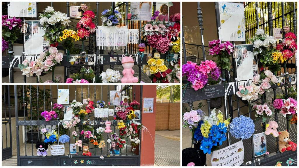 Vuelven a vandalizar el altar de Sandra Peña, la joven sevillana que se suicidó tras sufrir acoso escolar